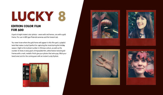 LUCKY 8 EDITION COLOR FILM FOR 600