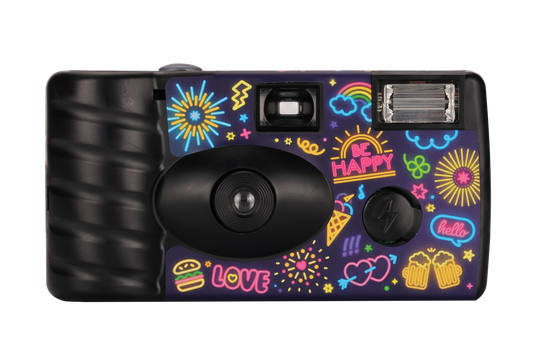 Goodie Single Use Camera - Neon Light Party Edition