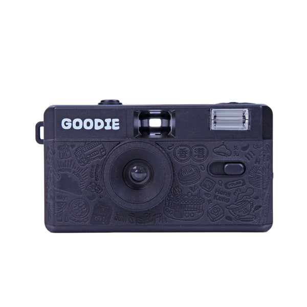 Goodie G35 Reusable Film Camera Gift Set w/ Two Films - Black