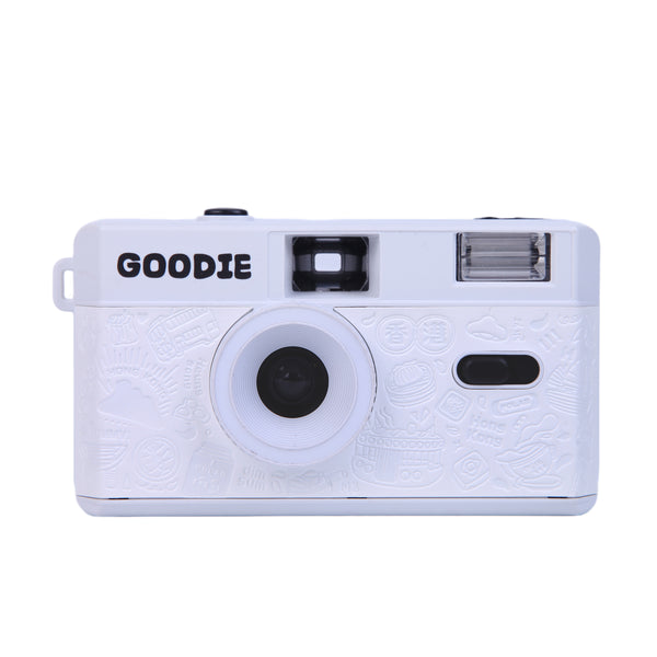 Goodie G35 Reusable Film Camera Gift Set w/ Two Films - White