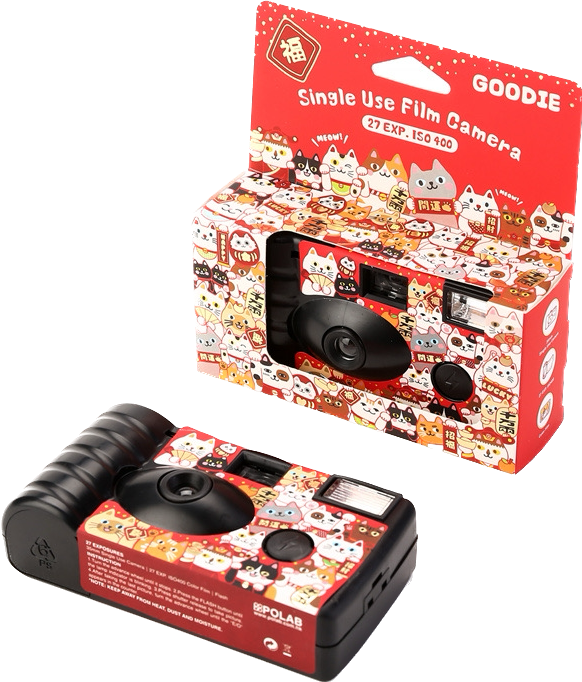 Goodie Single Use Camera - New Lucky Cat Edition