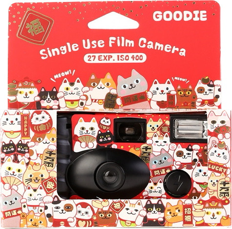 Goodie Single Use Camera - New Lucky Cat Edition