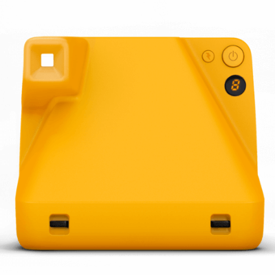 polaroid camera light yellow
