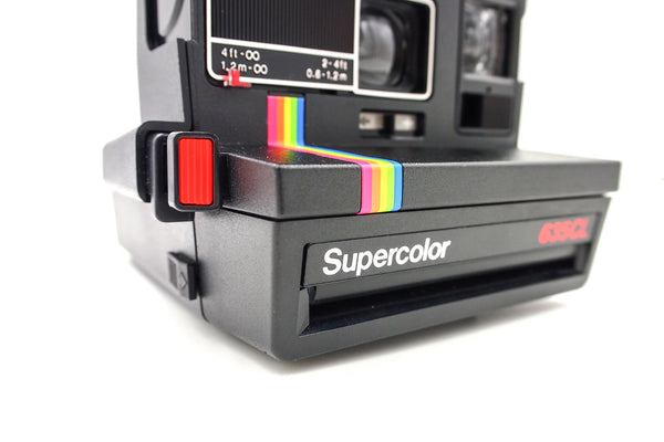 Polaroid Supercolor 635CL Instant Camera & FIlm package