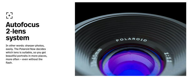 Polaroid Now i‑Type Instant Camera - Red