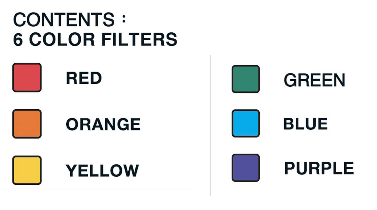 Color Gel Flash Filter for Polaroid Originals OneStep